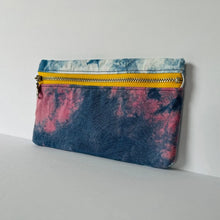 Load image into Gallery viewer, Botanically Dyed Zip Pouch