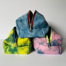 Load image into Gallery viewer, Botanically Dyed Boxy Toiletry Bag