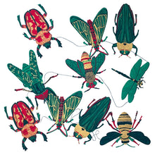 Load image into Gallery viewer, Insects Sewn Garland