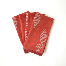 Load image into Gallery viewer, Fyre Organic Cotton Napkins  - Set of 4