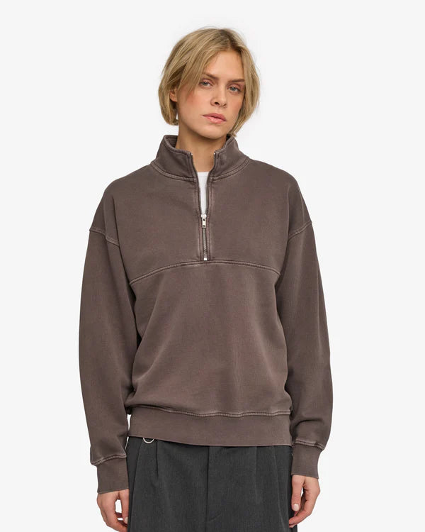 Unisex Organic Quarter Zip – Zinnia Textiles Nelson