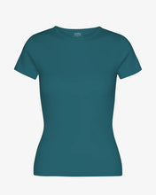 Load image into Gallery viewer, Women's Organic Rib Short Sleeve T-shirt