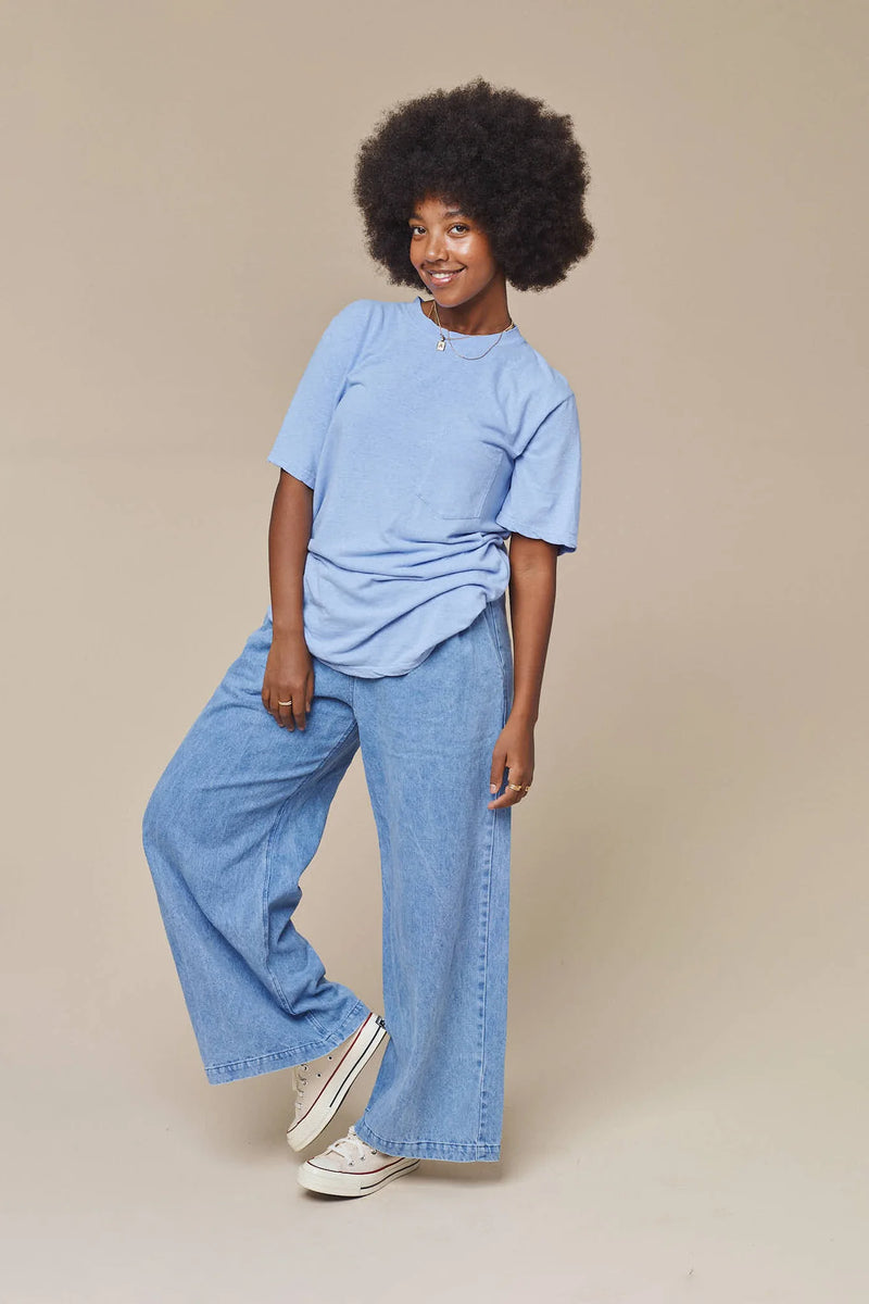 Disco Denim Pant – Zinnia Textiles Nelson