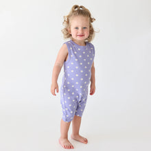 Load image into Gallery viewer, Printed Organic Tank Romper