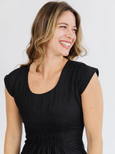 Load image into Gallery viewer, Artsy Traveler Dress - Black Denim