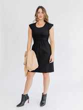 Load image into Gallery viewer, Artsy Traveler Dress - Black Denim