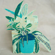 Load image into Gallery viewer, Plant Pot Concertina Greeting Card