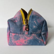 Load image into Gallery viewer, Botanically Dyed Boxy Toiletry Bag