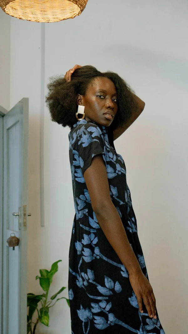 Imperium Dress - Night Moves – Zinnia Textiles Nelson