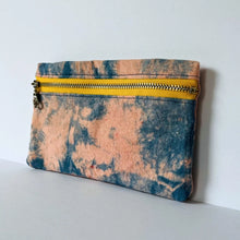 Load image into Gallery viewer, Botanically Dyed Zip Pouch
