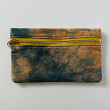 Load image into Gallery viewer, Botanically Dyed Zip Pouch