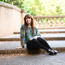 Load image into Gallery viewer, Lotus Garden Crop Top