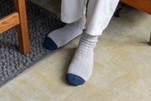 Load image into Gallery viewer, Luxurious Cotton Ribbed Socks