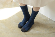 Load image into Gallery viewer, Luxurious Cotton Ribbed Socks