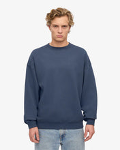 Load image into Gallery viewer, Unisex Oversized Organic Crew Sweatshirt