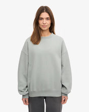 Load image into Gallery viewer, Unisex Oversized Organic Crew Sweatshirt
