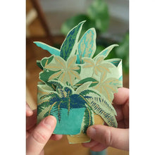 Load image into Gallery viewer, Plant Pot Concertina Greeting Card