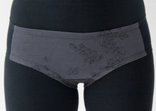 Load image into Gallery viewer, Bamboo/Cotton/Lycra Jersey, Made in Canada, Hand Screen Printed, Ethically Produced, Sustainable Fashion, Underwear, One of a Kind