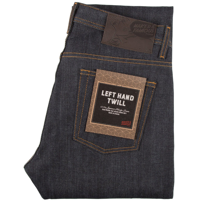 Weird Guy - Left Hand Twill  Selvedge Indigo