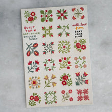 Load image into Gallery viewer, Quilt Top Gap Filler Sticker Sheet