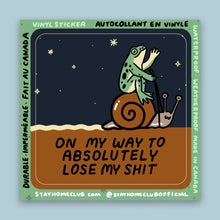 Load image into Gallery viewer, Lose My Shit Sticker