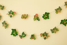 Load image into Gallery viewer, Holly and Ivy Sewn Garland