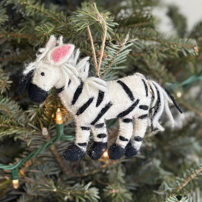 Zebra Ornament