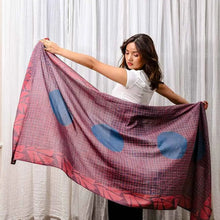 Load image into Gallery viewer, Block Print Scarf/Wrap - Babs