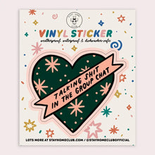 Load image into Gallery viewer, Group Chat Heart Sticker