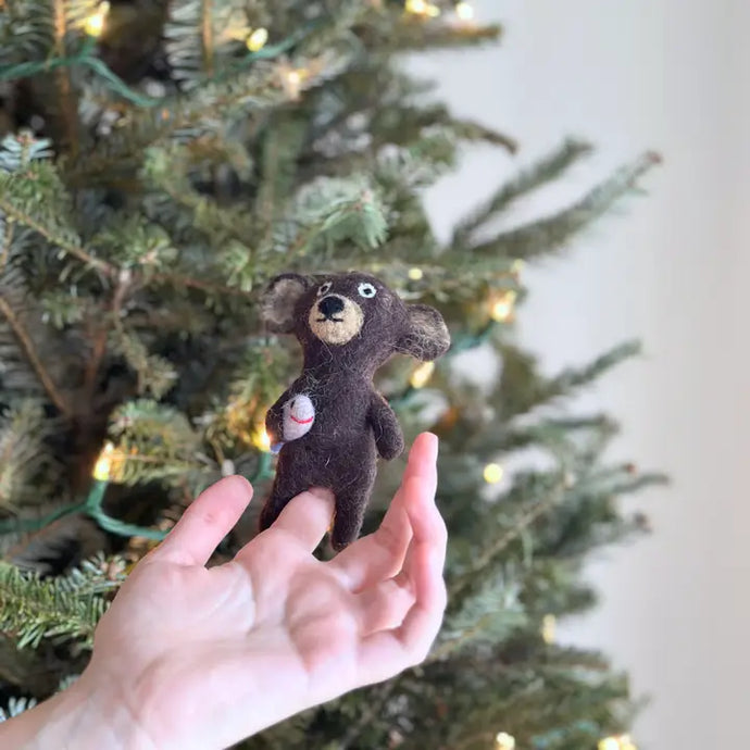 Grizzly Bear  Finger Puppet