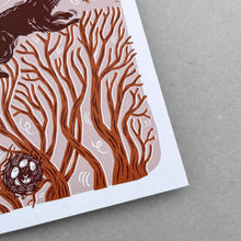 Load image into Gallery viewer, Squirrel in the Treetops Greeting Card