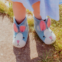 Load image into Gallery viewer, Rory Rabbit Felted Children&#39;s Slippers