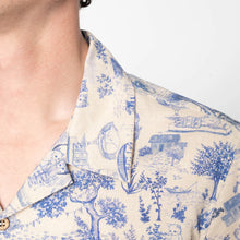 Load image into Gallery viewer, Aloha Shirt - Linen Cats