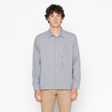 Load image into Gallery viewer, Men's True Shirt Organic Hickory Indigo