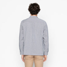 Load image into Gallery viewer, Men's True Shirt Organic Hickory Indigo