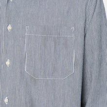 Load image into Gallery viewer, Men's True Shirt Organic Hickory Indigo