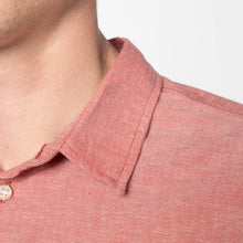 Load image into Gallery viewer, Men's True Shirt Selvedge Chambray - Red