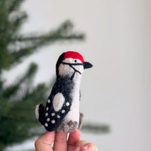 Load image into Gallery viewer, Woodpecker Finger Puppet