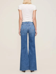 Hepburn Wide Leg High Rise Jeans - Driggs 32" Inseam