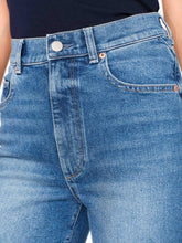 Load image into Gallery viewer, Hepburn Wide Leg High Rise Ankle Jeans - Driggs 27&quot; Inseam