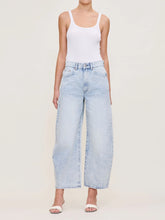 Load image into Gallery viewer, Taylor Relaxed Barrel Jeans Ultra High Rise - Crystal Lake 27&quot; Inseam