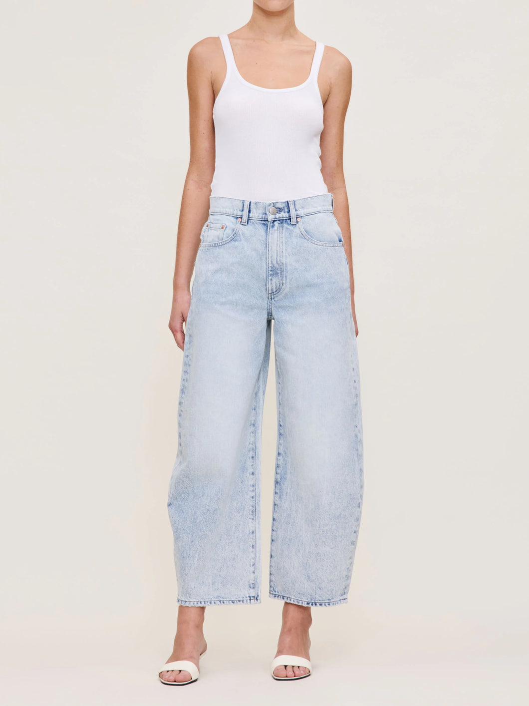 Taylor Relaxed Barrel Jeans Ultra High Rise - Crystal Lake 27