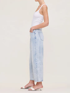 Taylor Relaxed Barrel Jeans Ultra High Rise - Crystal Lake 27" Inseam