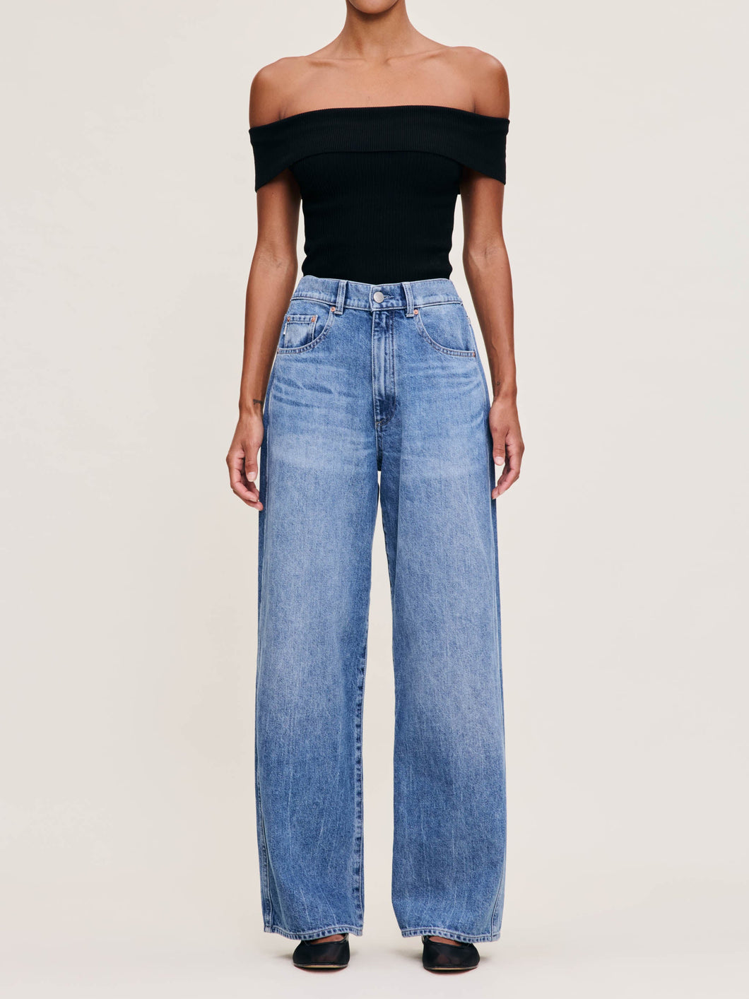 Taylor Relaxed Barrel Jeans Ultra High Rise - Meadow Lake 31