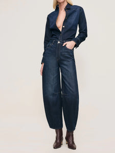 Miro Rigid Barrel High Rise Jeans - Ventura