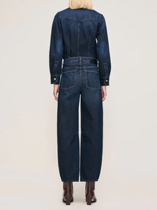 Miro Rigid Barrel High Rise Jeans - Ventura