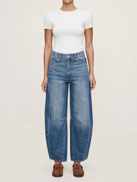 Miro Rigid Barrel High Rise Jeans - North Port