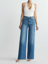 Load image into Gallery viewer, Hepburn Wide Leg High Rise Jeans - North Current 32" Inseam