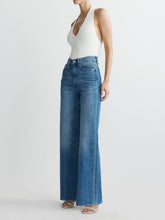 Load image into Gallery viewer, Hepburn Wide Leg High Rise Jeans - North Current 32" Inseam