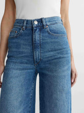 Load image into Gallery viewer, Hepburn Wide Leg High Rise Jeans - North Current 32" Inseam